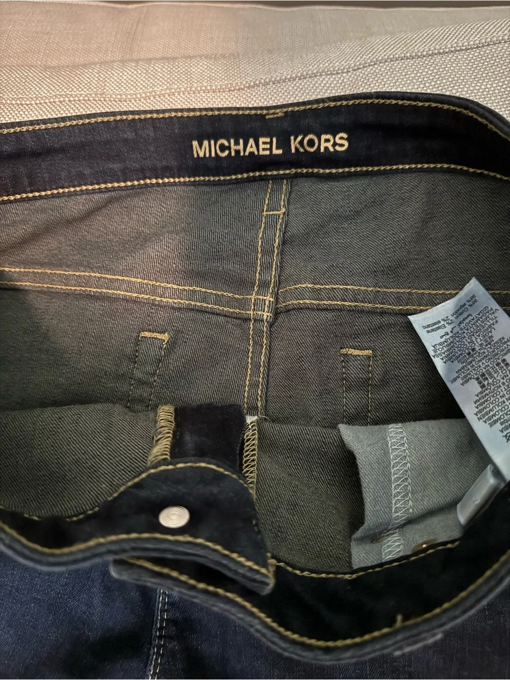 Michael Kors Women's Navy Skinny Jeans
